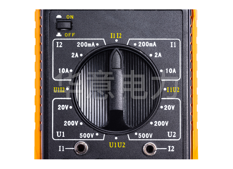 SMG2000E 雙鉗相位伏安表旋鈕